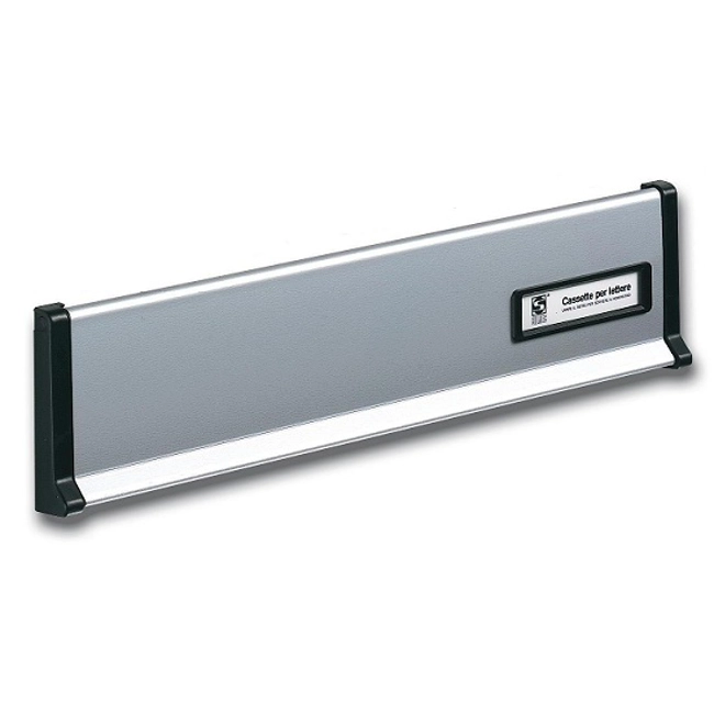 Vendita online Placca lettere grande in alluminio Silver